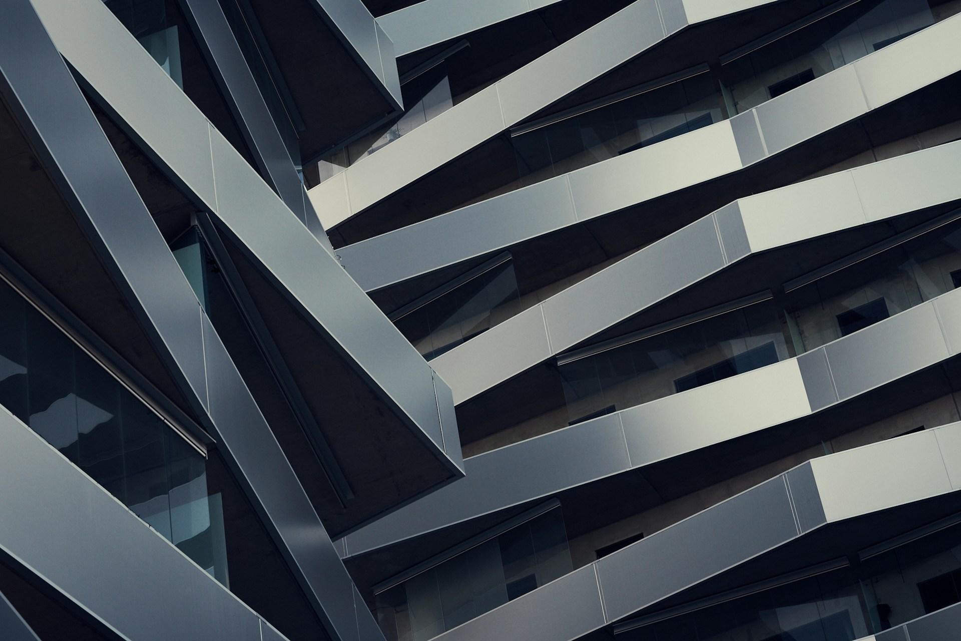 Facade of the modern architecture